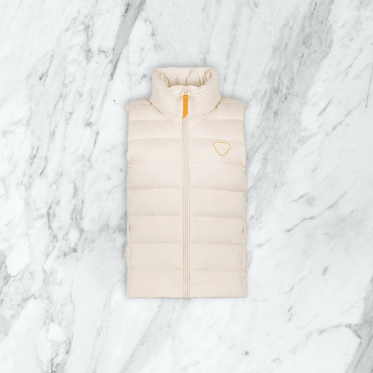 Doudoune sans manche Gertrude - beige