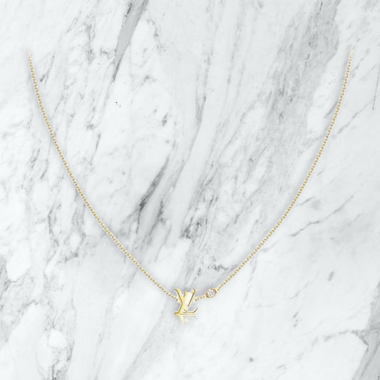 Collier Louis Vuitton - or