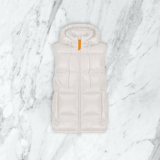 Doudoune sans manche Gertrude - beige